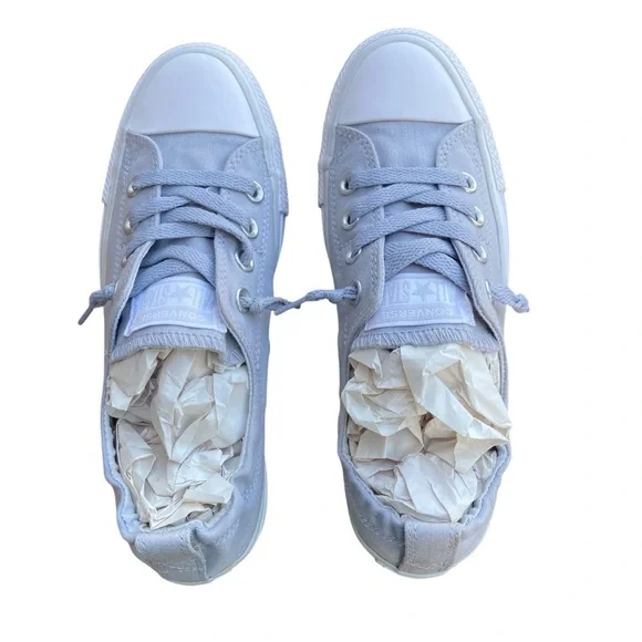 Converse women's size 7 All Star Classic Shoreline gray low top sneakers - Picture 5 of 12